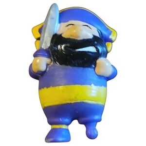 Vtg 1998 Arby's Pirate Adventures Popping Pirate Peg Leg Ship Captain Boating